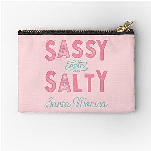 Santa Monica California Sassy Zipper Pouch