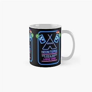 The Neon Teepee - 1574 GIN and Tonics Please - Large Ones - Mr Jolly Lives Next Door Inspired Classic Mug