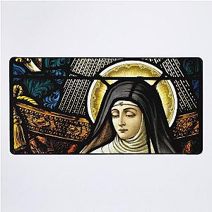 Saint Monica Desk Mat is cleaned up to: Saint Monica Desk Mat