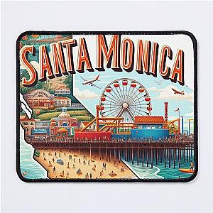 Los Angeles Santa Monica Mouse Pad