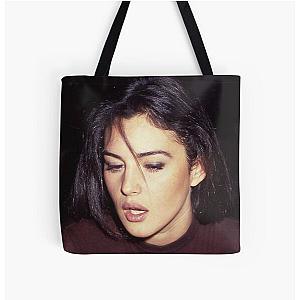 Monica Bellucci Over Print Tote Bag