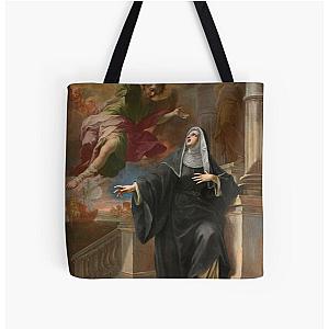 Catholic Saint Monica Tote Bag