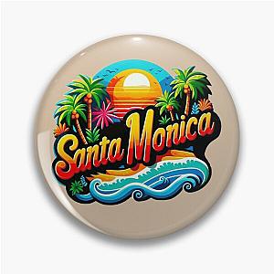 Santa Monica, California, USA Pin