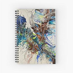 Faces of Fall by Monica Darling Spiral Notebook