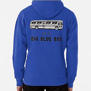 Big Blue Santa Monica Bus Pullover Hoodie
