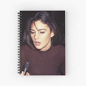 Monica Bellucci Spiral Notebook