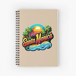 Santa Monica, California, Spiral Notebook