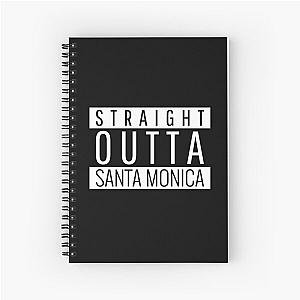 Straight Outta Santa Monica California Notebook