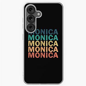 Monica Name T Shirt - Monica Vintage Name Gift Item Tee Samsung Galaxy Soft Case