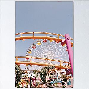 SANTA MONICA PIER RETRO PHOTO