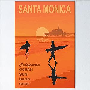 Santa Monica Poster