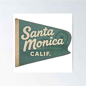 Santa Monica California Poster