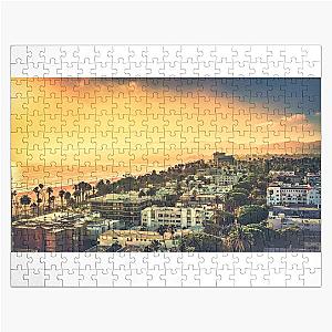 Santa Monica Sundown by Mike Hope Jigsaw Puzzle