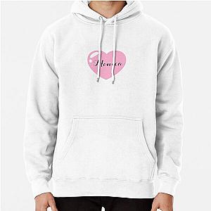 Monica Name with Pink Heart Hoodie