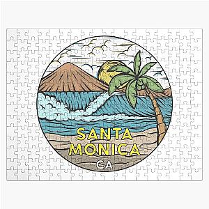 Santa Monica California Jigsaw Puzzle