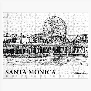 Santa Monica California Puzzle