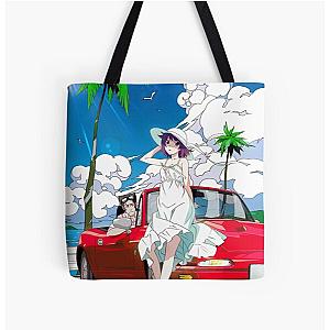Monogatari Series - Love All Over Print Tote Bag