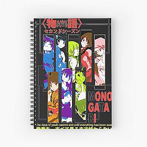 Monogatari Series Anime Spiral Notebook
