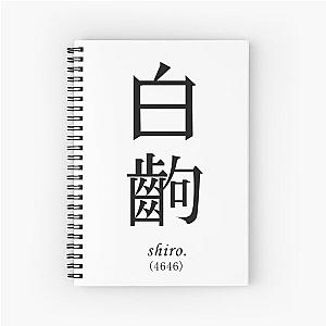 WHITE FRAME Monogatari Series Phone case Mug Spiral Notebook