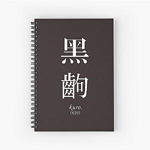 BLACK FRAME Monogatari Series Phone case Mug Spiral Notebook
