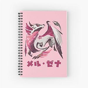 Monster Hunter Rise Sunbreak Malzeno Kanji Spiral Notebook