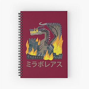 Monster Hunter World Iceborne Fatalis Kanji Icon Spiral Notebook