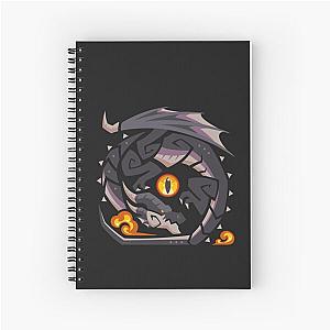 Fatalis Monster Hunter design Spiral Notebook