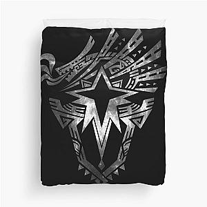 Monster Hunter World: Iceborne - Logo (Chrome Design) Duvet Cover