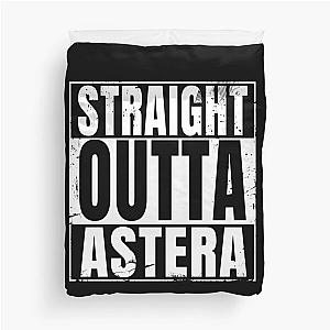 Straight Outta Astera monster hunter Duvet Cover