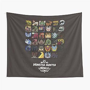 Monster Hunter World Poster Tapestry