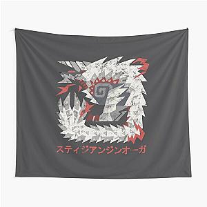 Monster Hunter World Iceborne Stygian Zinogre Kanji Tapestry