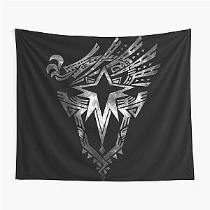 Monster Hunter World: Iceborne - Logo (Chrome Design) Tapestry