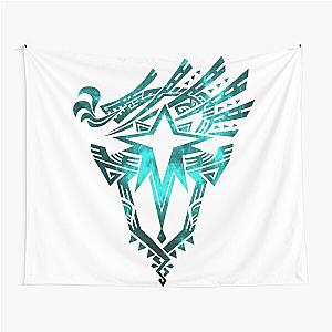 Monster Hunter World: Iceborne - Logo (Galaxy Design) Tapestry