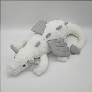 45cm White Snow Dragon Monster Hunter Stuffed Dolls Plush