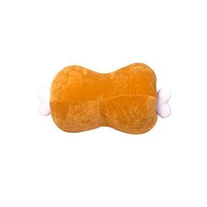 40cm Orange Barbecue Meat Bone Anime Monster Hunter Nap Pillow Plush