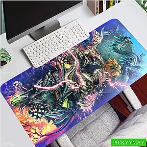 Monster Hunter Game Dragon Print Gaming Mouse Pad