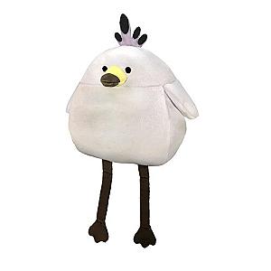 14cm White Fuwafuwa-Kuina Bird Game Monster Hunter Plush