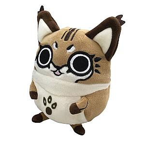 14cm Brown Tetrou Cat Game Monster Hunter Plush