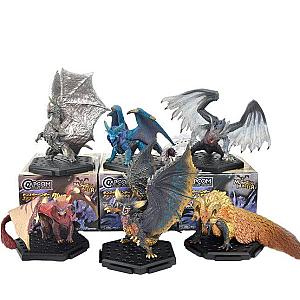 10cm Game Monster Hunter Dragon Action Figure Model Toys