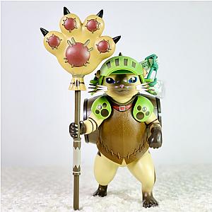 Monster Hunter Palico Airou Cute Cat Action Figure Toy