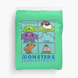 Zoom University Monsters Zoomerversity  Duvet Cover