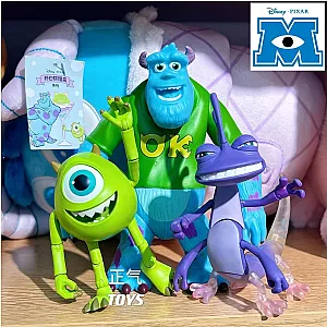 Disney Pixar Monsters Inc University Sullivan Mike and Randall Kawaii Action Figure Toys
