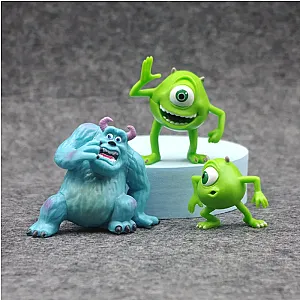 Disney Monsters University Randall Boggs Mike Sullivan Abu Action Figure Dolls Toys