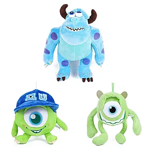 20cm Green Mike Wazowski Monsters University Stuffed Toys Plush