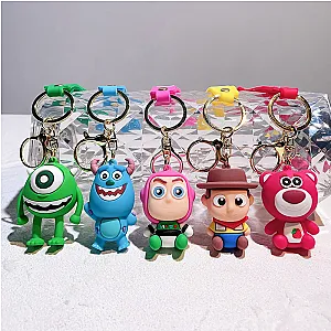 Disney Monsters University Inc Mike Wazowski Characters Keychain