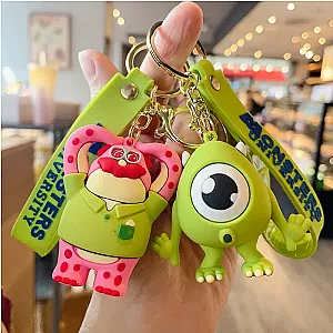 Cartoon Disney Monsters University Mike James Keychain