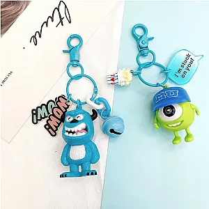 Monster University Big Eye Monster Cute Keychains