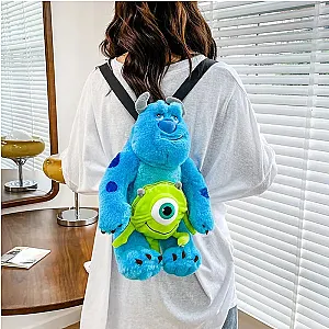 Monsters University Cute Sulley Sullivan Stuffed Animals Doll Plushie Bag