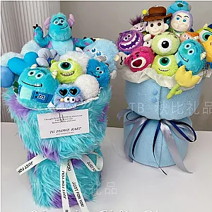 Disney Monsters University Creative Plush Flower Bouquet