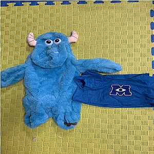 60-105cm Disney Monsters University Sullivan Doll Skins Huge Size Fat Doll Cover